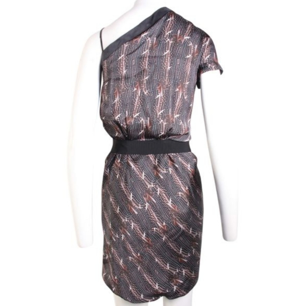 Isabel Marant One Shoulder Silk Dress - Picture 3 of 12